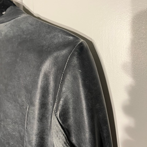 Blur Leather Jacket - Picture 8 of 8